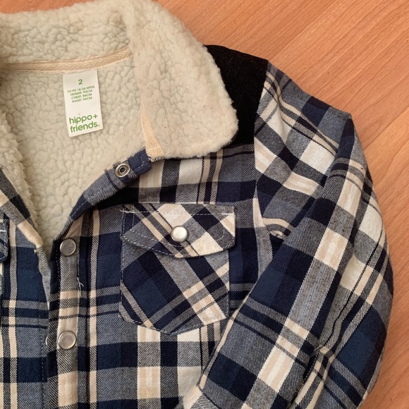 Plaid Fleece Jacket - Picture 3 of 5